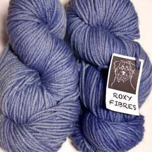 14 Ply Bulky Merino Blue Suede Shoes