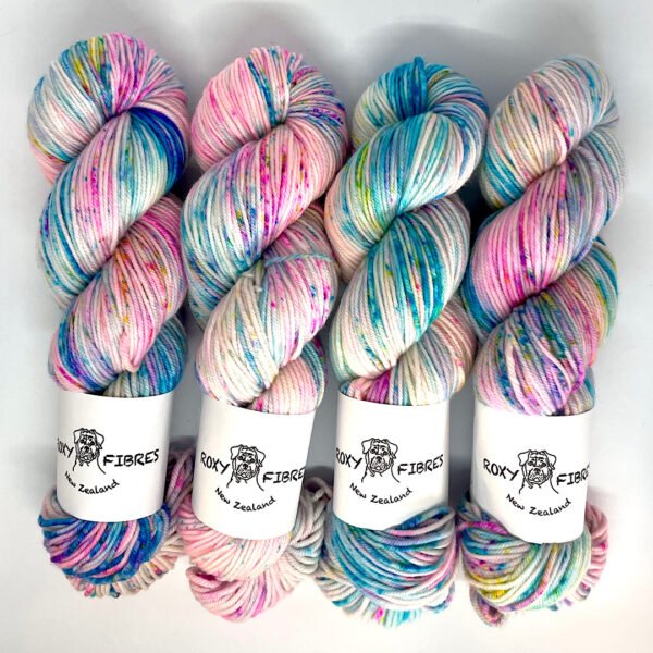 Trust 8 Ply MW Merino Rainbows and Unicorns