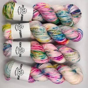 Trust 8 Ply MW Merino Rainbows and Unicorns