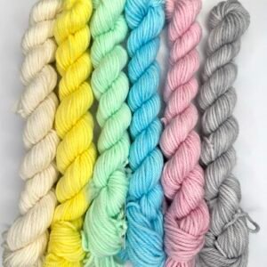 DK Sock Yarn Mini set Pastels