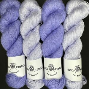 Merino/Silk/Cashmere Violet