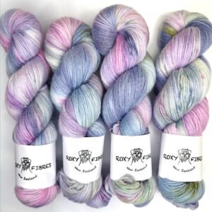 Kit of 3 skeins NZ 4 Ply Merino Lavender Fade