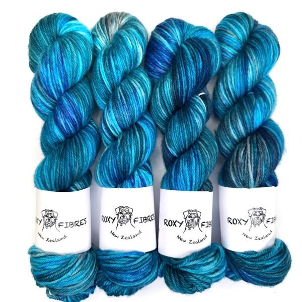 8 Ply MW Merino Wild Blue Yonder