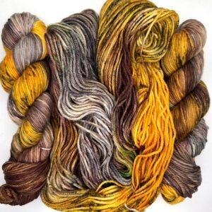 8 Ply MW Merino Turmeric Shadows