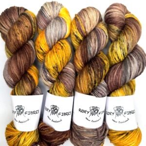 8 Ply MW Merino Turmeric Shadows