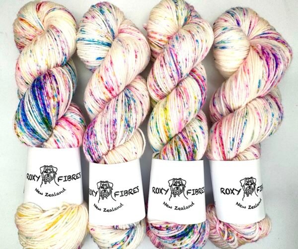 4 Ply MW Merino/Nylon Sock Fairy Dust