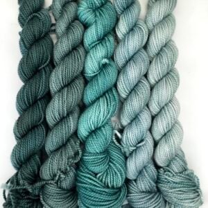 Fetch Sock Minis Green Fade