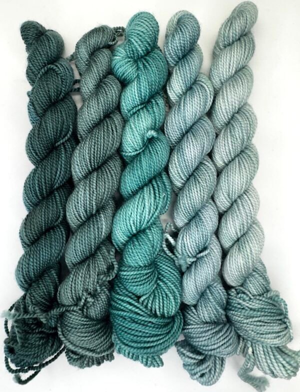 Fetch Sock Minis Green Fade