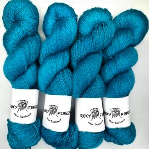 Merino/Silk/Cashmere Kingfisher