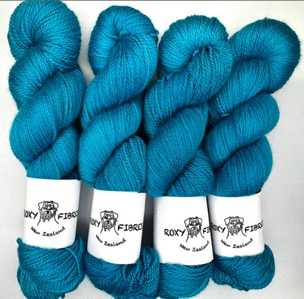 Merino/Silk/Cashmere Kingfisher