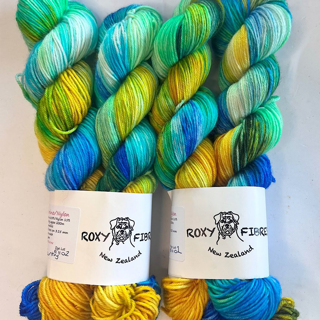 4 Ply MW Merino/Nylon Sock 50g x 2 McKenzie Country